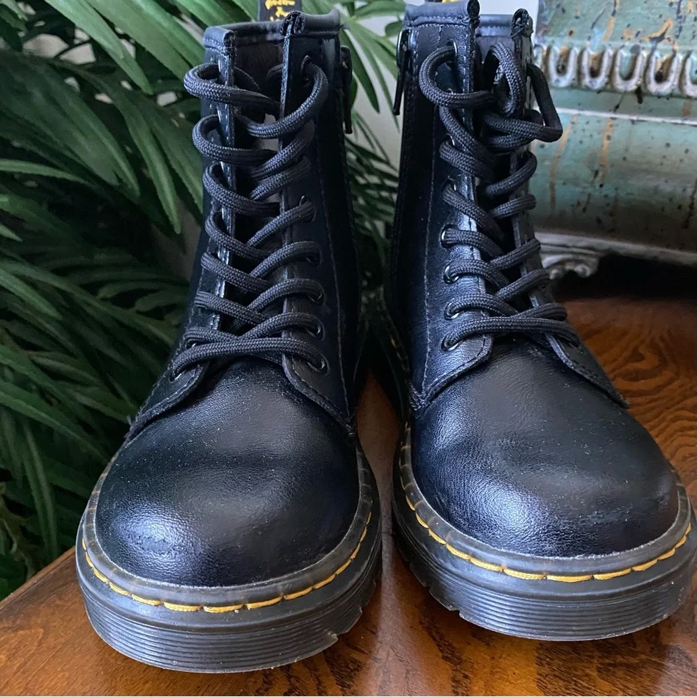 Dr. Martens Zavala Black Combat Boots